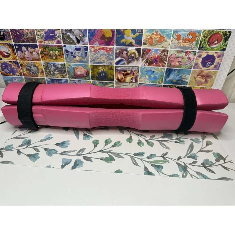 DMoose Pink Barbell Squat Pad Foam Neck Shoulder Pad Gym Fitness 4x17
